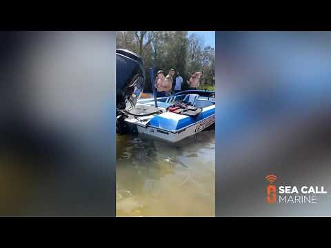 Onboard 1800 Bullet Boat “GAMBLER” at our Monthly River Run! Powered by a Mercury Racing V6