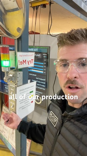 Lean production system, this is called Andon.