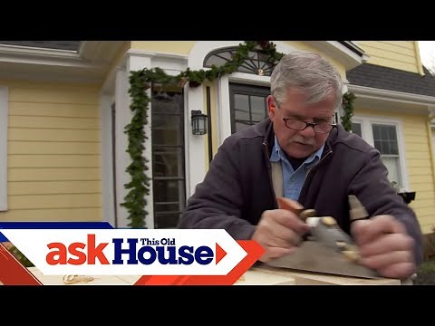 How to Fit a Salvaged Door in an Existing Opening | Ask This Old House
