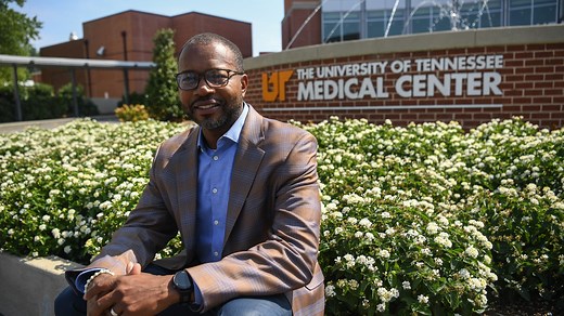 University of Tennessee Medical Center's new president Dr. Keith Gray
