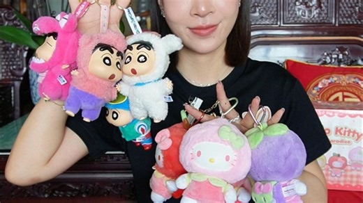 对比泡泡玛特，国产TOPTOY搪胶玩偶也可爱，比如Kitty