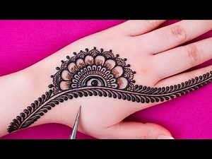 New Stylish Arabic mehndi design | Best mehandi cone | Henna design | Mehndi design | Mehandi design
