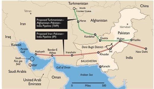 The Iran-Pakistan-India (IPI) Pipeline