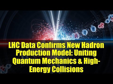 LHC Data Confirms New Hadron Production Model: Uniting Quantum Mechanics & High-Energy Collisions