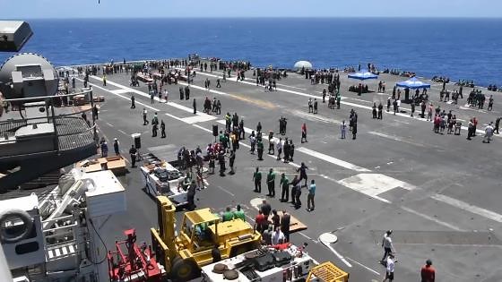 How 5,000 Sailors Live Together on a U.S. Navy Carrier