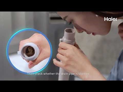 How to deal with E1/No drain problem of top load washing machine?