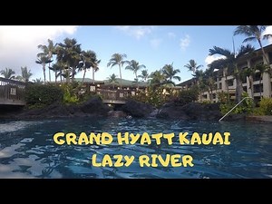Grand Hyatt Kauai Lazy River Swimming Pool