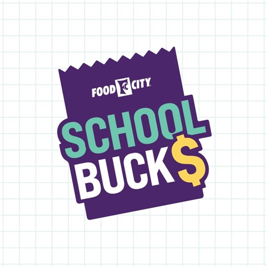School Bucks is back! 🎒✨ Starting today until 5/5/26, every $1 you spend at Food City with your ValuCard earns 1 point for your chosen school. Let’s help our schools earn their share of $800,000! Link your card to your school here: https://www.foodcity.com/schoolbucks #SchoolBucks #SupportOurSchools #FoodCity | Food City