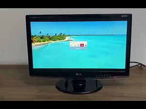 DEMONSTRAÇÃO - MONITOR LG 23 POLEGADAS FULL HD C/ HDMI, VGA e DVI; W2353V