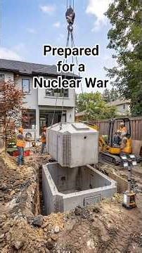 Building a Hidden Backyard Nuclear Bunker – Get Ready for a Nuclear War