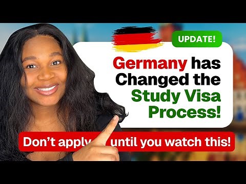 How to Apply for a German Study Visa 2025 🇩🇪 | New Process, Checklist & Must-Know Steps