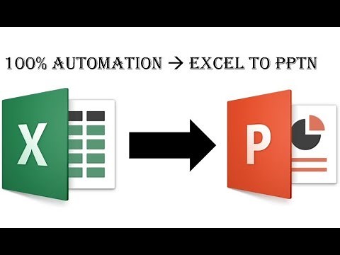 100% PPT Automation from Excel (2016) | How to make life easier?