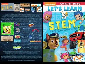 Nickelodeon & Nick Jr Let’s Learn S.T.E.M. DVD