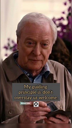 Michael Caine | Powerful quotes | life lessons #shorts #youtubeshorts