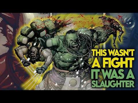 Hulk Literally Tore Wolverine in Half…