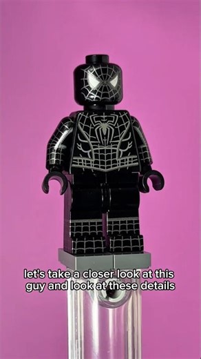 #lego Tobey Maguire Black suit spider-man #legomarvelsuperheroes #legospiderman #spiderman #marvel