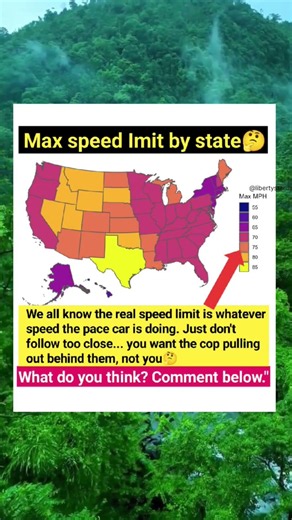 😱Speed Limits Tiers Ranked By State😆