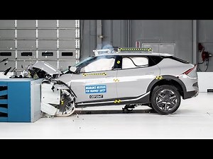 2025 Kia EV6 updated moderate overlap IIHS crash test