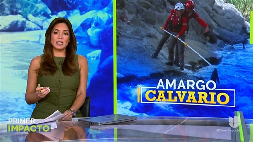 🎥 Intensa búsqueda de menor que cayó a una alcantarilla durante inundación. 📺 No te pierdas #PrimerImpacto de lunes a viernes a las 5 PM / 4 C por @univision. | Primer Impacto