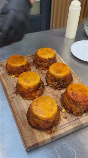Tex Mex Stuffed Smashed Sweet Potatoes🍠⚡ #shorts