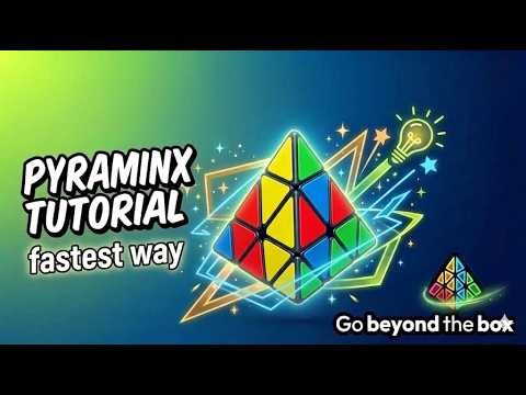 Solve the Pyraminx in 2 Minutes! // Fastest Way (2026)
