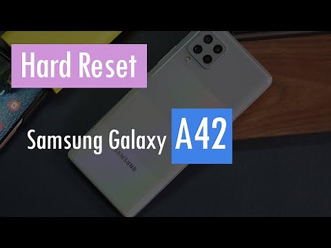 Hard reset Samsung Galaxy A42 5G, Remove lock screen or pattern lock
