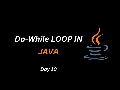 Do-While Loop in Java | Syntax & Example | Day 10 | Java Learning Diary |