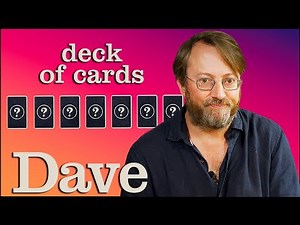 David Mitchell Predicts Robert Webb Would Get Lost In The Wilderness | Dave Deck of Cards