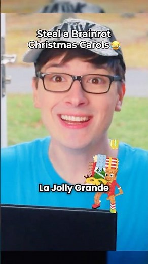Steal a Brainrot Kids IRL Christmas Carol 😂