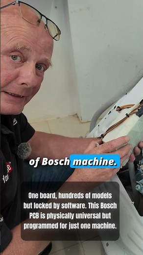 Why an IDENTICAL Bosch Circuit Board Won't Fix Your Machine? #diyrepair