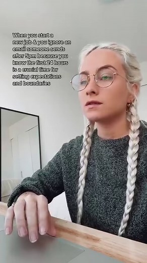 3.8M views · 43K reactions | Set boundaries at work or..  #careeradvice #newjob #careertips #reels #boundariesmatter | Advice With Erin | Facebook