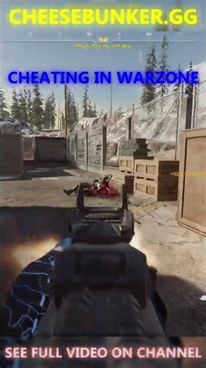 CHEESEBUNKER.GG #shorts #warzone #cheating #esp