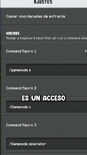 Activate and use the new Minecraft 26.0 macros! #minecraft #minecrafttutorial