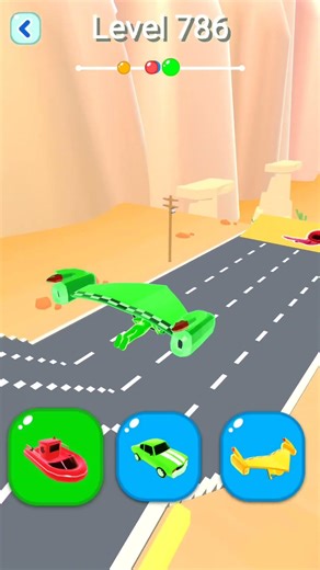 Shape-shifting Funny Race All Level Gameplay Walkthrough Master Level #786 BeamNG.drive #Shorts