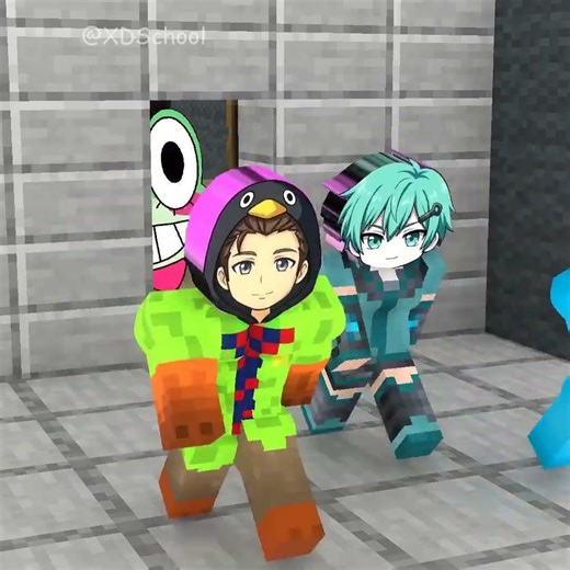 Help Sprunki Hatsune Miku and friends open the door and escape the evil Ribbit!