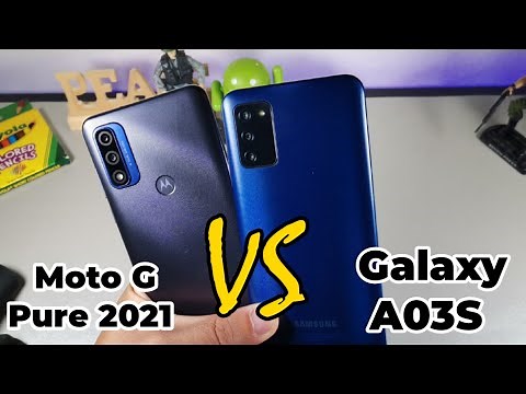 Moto G Pure (2021) Vs Samsung Galaxy A03s - In-Depth Comparison Review