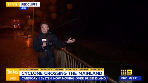 Alfred weakens overnight