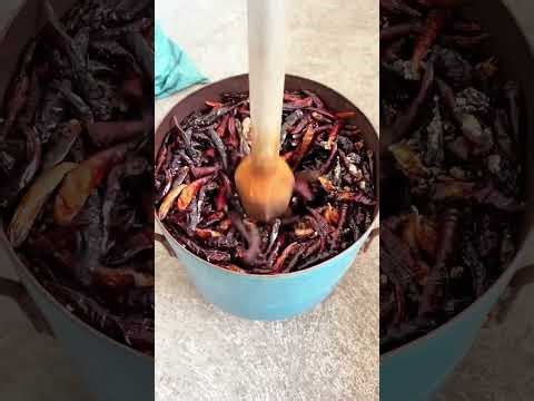 #Spicy Paste #Cuisine #Chili Pepper #Yunnan Cuisine #Rural Life#6f4e4
