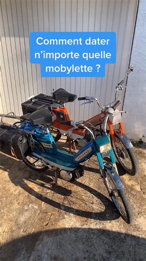Comment dater toute mobylette ? #mobylette #mob #peugeot #motobecane #103 #meule #moto #mobeur #moped #vintage #70s #80s #fyp #pourtoi #foryou