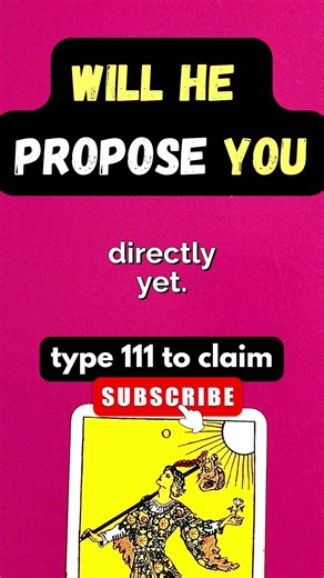 WILL HE PROPOSE YOU #pickacard #tarot
