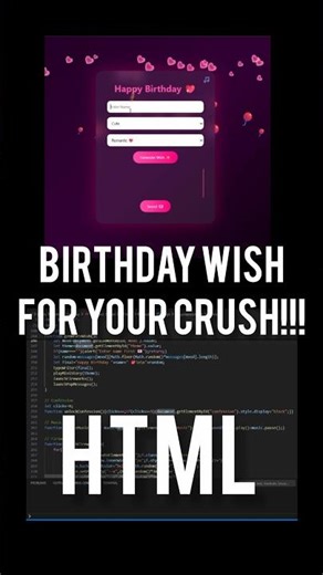 Wish your crush using Python Code 💝🤩 | PyHorizon #python #pythontutorial #coding #trending #viral