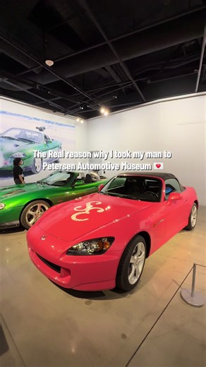 My dream car for real!! Sharpay Evan’s Car in High School Musical 3! 🌸💖💐 Come visit & Buy your tickets $22 at 📍@Petersen Automotive Museum #sharpayevans #highschool #honda #museum #car