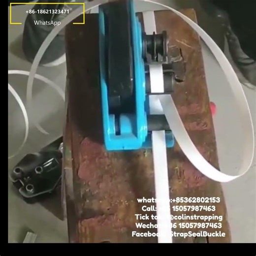Good and economic tool tensioner and sealer for PP PET straps 13 and 16 mm 0