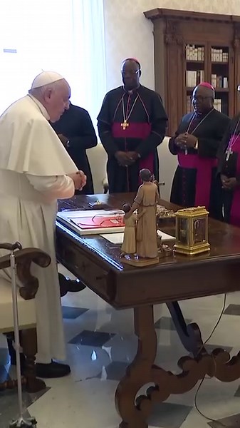 18K views · 763 reactions | Pope Francis meets with the Bishops of Togo, who are on their “Ad Limina Apostolorum” visit to Rome. | Vatican News | Facebook