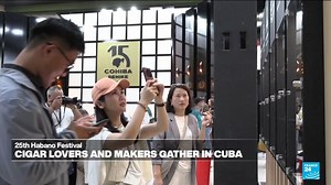 1.3K views · 22 reactions | The world's 25th Habano #cigar festival is underway with 3,000 guests from over 110 countries expected.  Global trends show that demand for #cigars is on the rise - particularly in #China, which the @WHO says is home to one third of the world's smokers | FRANCE 24 English | Facebook