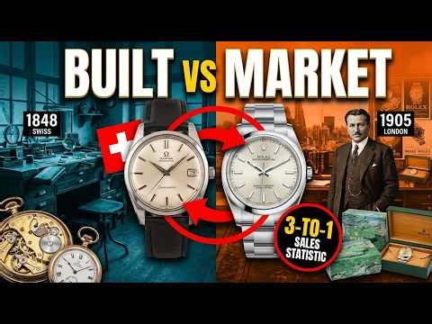 Rolex vs Omega: Why ONE Built the Industry, the OTHER Built the MARKET