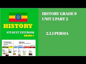 HISTORY GRADE 9 CHAPTER TWO PART TWO|NEW CURCULEM|