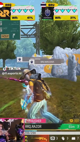 Main Game Free Fire di Map FF Gabung Bareng FF Lovers 🎮