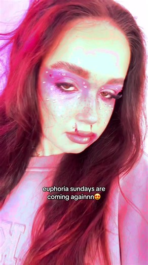 euphoria💜#fyp #euphoria #foryoupagе #makeup #viral
