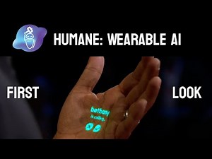 Humane: Wearable AI Projector First Look & Demo